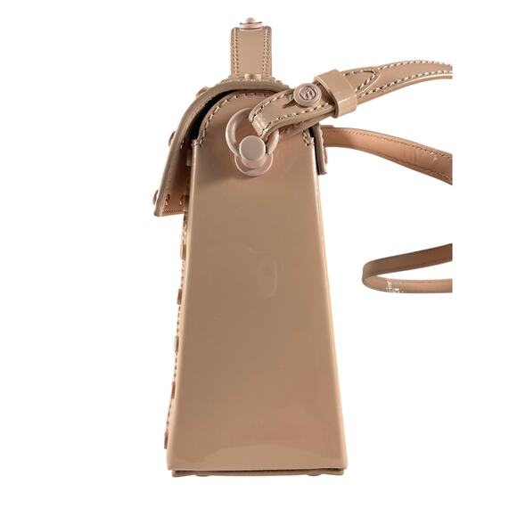 Balmain B-Buzz 'Dynasty' Pink Leather Handbag - Picture 5 of 11